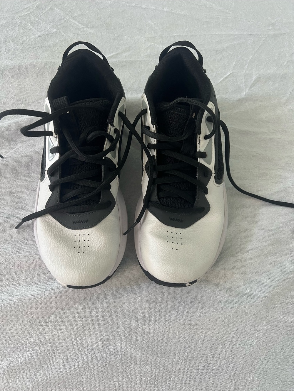 Under Armour Black and White Athletic Sneakers
